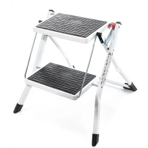 ZALGER Mini Steel Step Ladder - Компактная стремянка для дома 89407355
