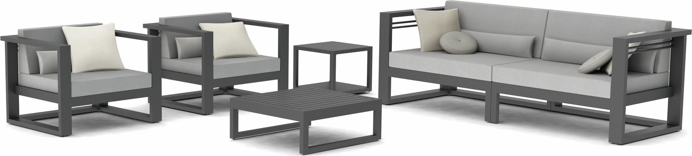 MNST203 Concept 3 лава черный текстиль Manutti Fuse