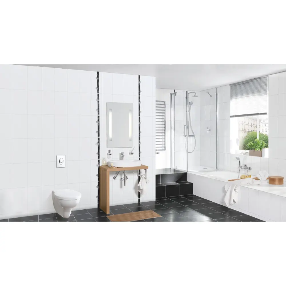 Панель для инсталляции Grohe Skate Air двойной смыв цвет хром 81971443 STLM-2011289 Без серии - Вид №3