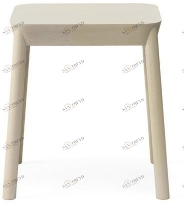 Billiani Низкая табуретка из бука Drum 072