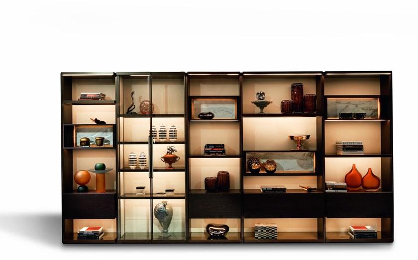 Visionnaire Модульная алюминиевая стенка для хранения со встроенным освещением Genesis sun-id-1438161 - Вид №1