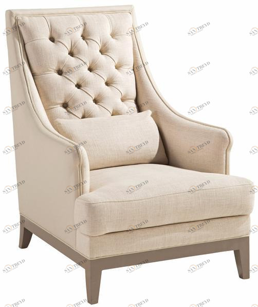 Roche Bobois Стеганое кожаное кресло с подлокотниками с высокой спинкой Epoq sun-id-1409548