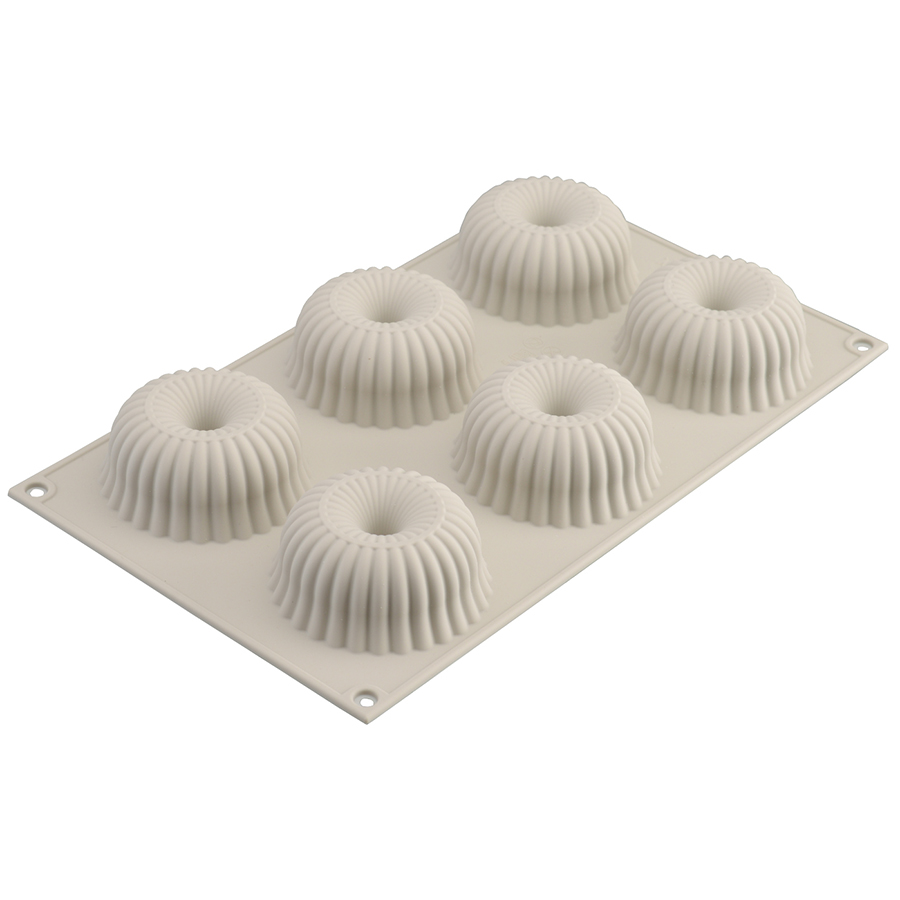 26.233.13.0065 Форма для приготовления пирожных mini raggio 18 х 33,6 см силиконовая Silikomart  - Вид №7