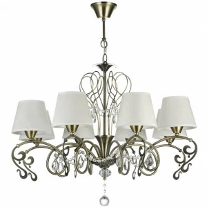 Подвесная люстра Freya Biti FR2758-PL-08-BZ FREYA ДИЗАЙНЕРСКИЕ, BITI 186862 Белый