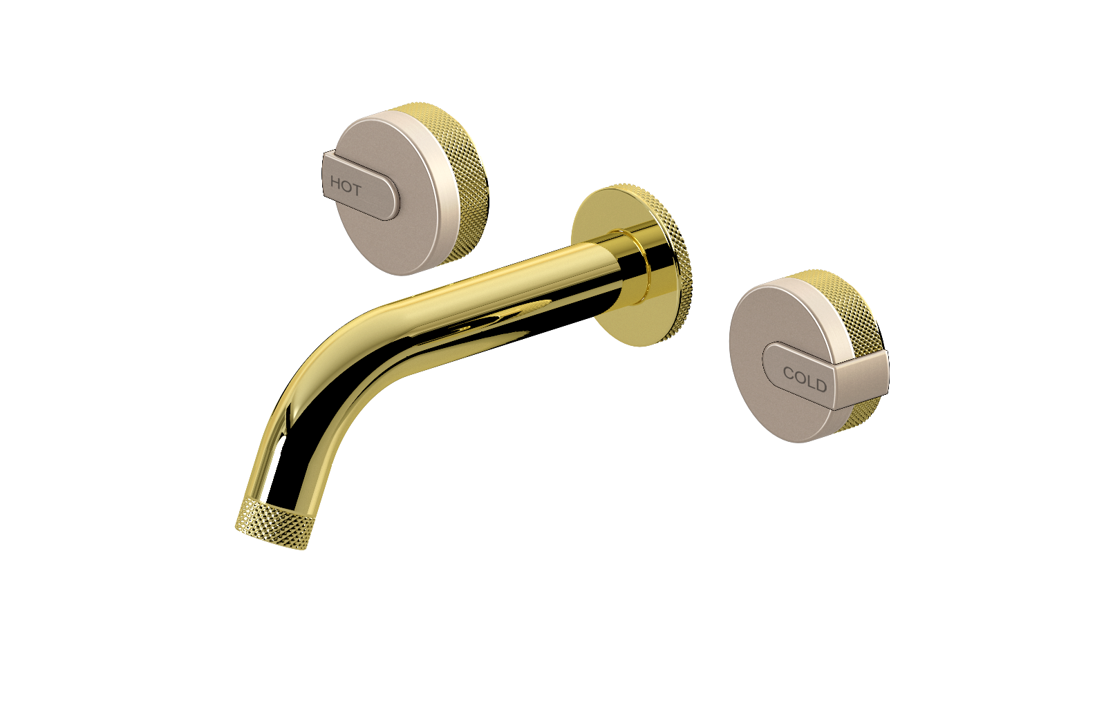 E-11530-R1SN-L1SN-PB Смеситель для умывальника из 19,1см носикем (внешняя часть) GRAFF MOD+