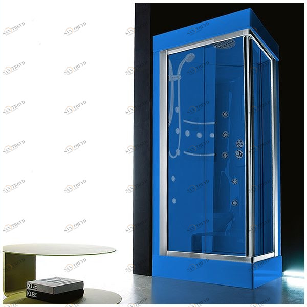 Душевая кабина Gruppo treesse Acquazzurra 72 STI-B7576D-G белая с гидромассажем угловая правая STIB7576DG