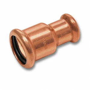 162402815 SANHA 6240 пресс-фитинг, медь, муфта редукцион. ВПр-ВПр 28x15 мм