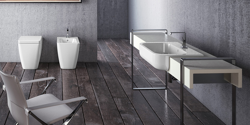 T300100001 Приставной унитаз напольный Белый Disegno Ceramica Touch3 Италия - Вид №1