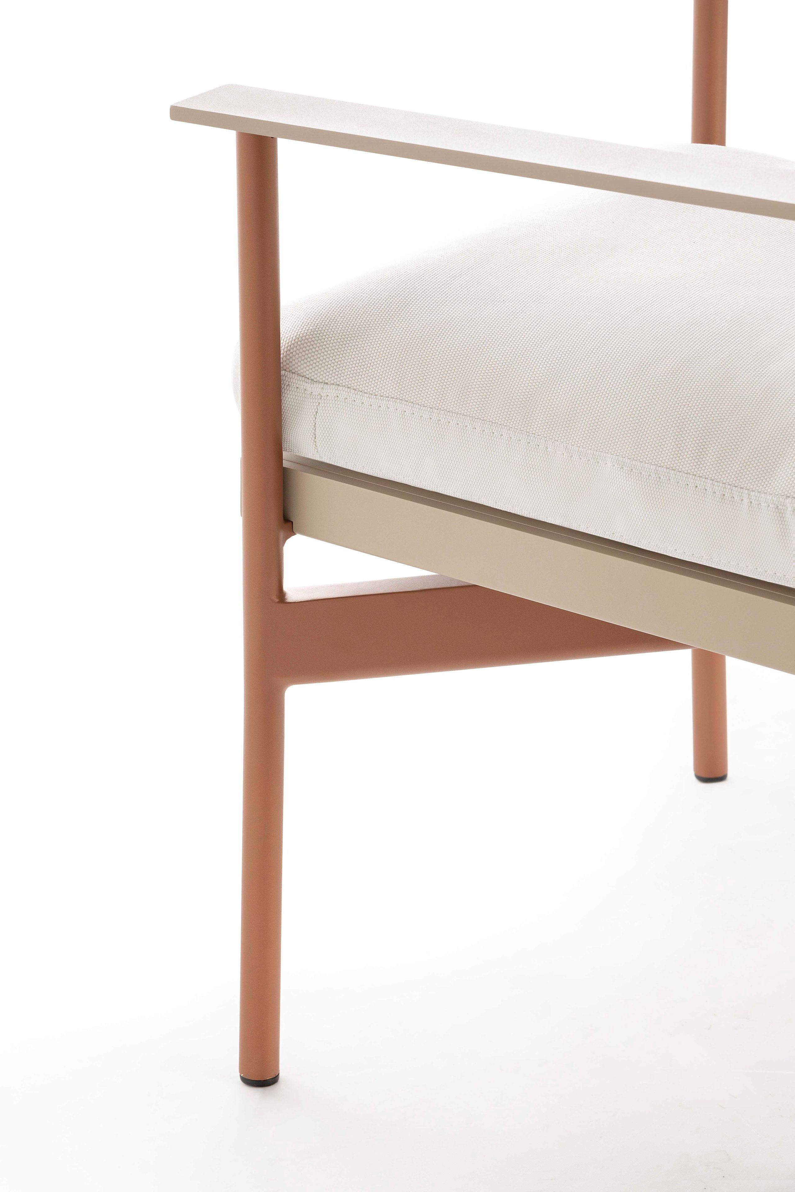 Тканевый стул с подлокотниками GANDIABLASCO Onde ARCH-00139687 - Вид №5