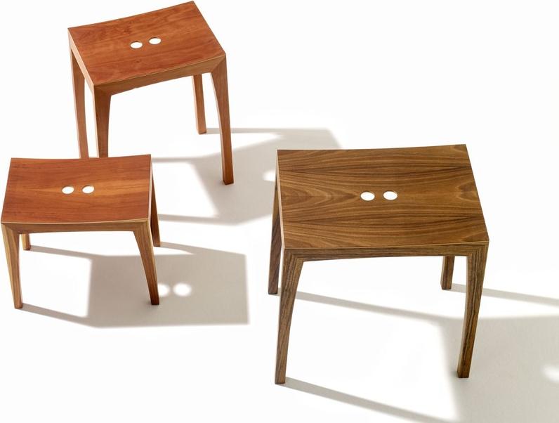 sixay furniture Низкий деревянный табурет Otto sun-id-1488986 - Вид №1