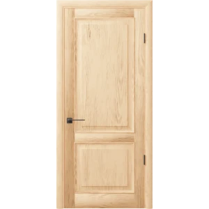 Дверь межкомнатная массив дерева глухая массив дерева Эко 80x200 см без покрытия цвет натуральный без замка, без петель 82247716 STLM-2182827