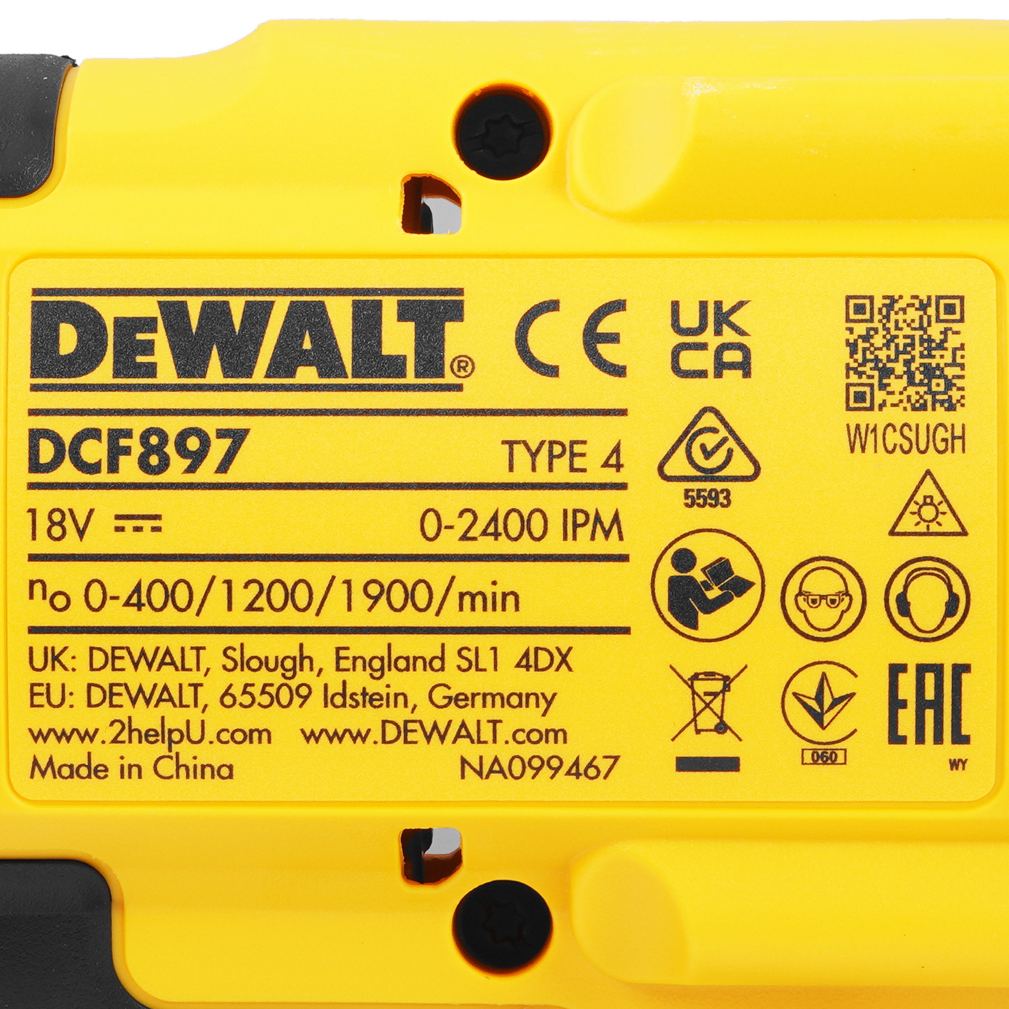 Гайковерт DEWALT DCF897N-XJ XR FLEXVOLТ 18/54V  , Без ЗУ, Без АКБ 5496947 STDN-0130273 - Вид №2