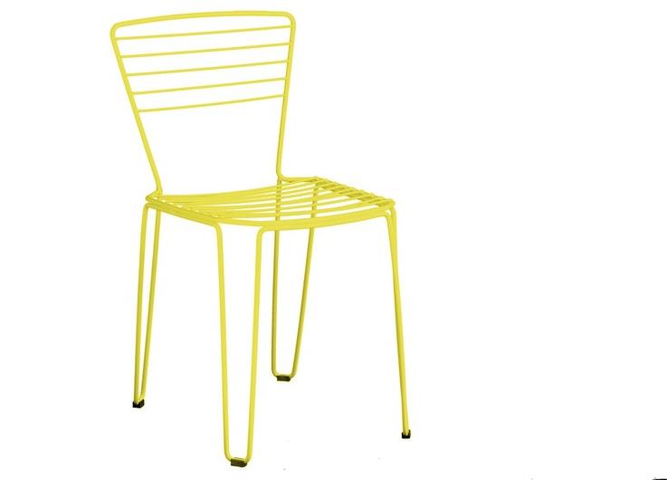 iSimar Садовый стул из оцинкованной стали Menorca 8034 - Вид №1