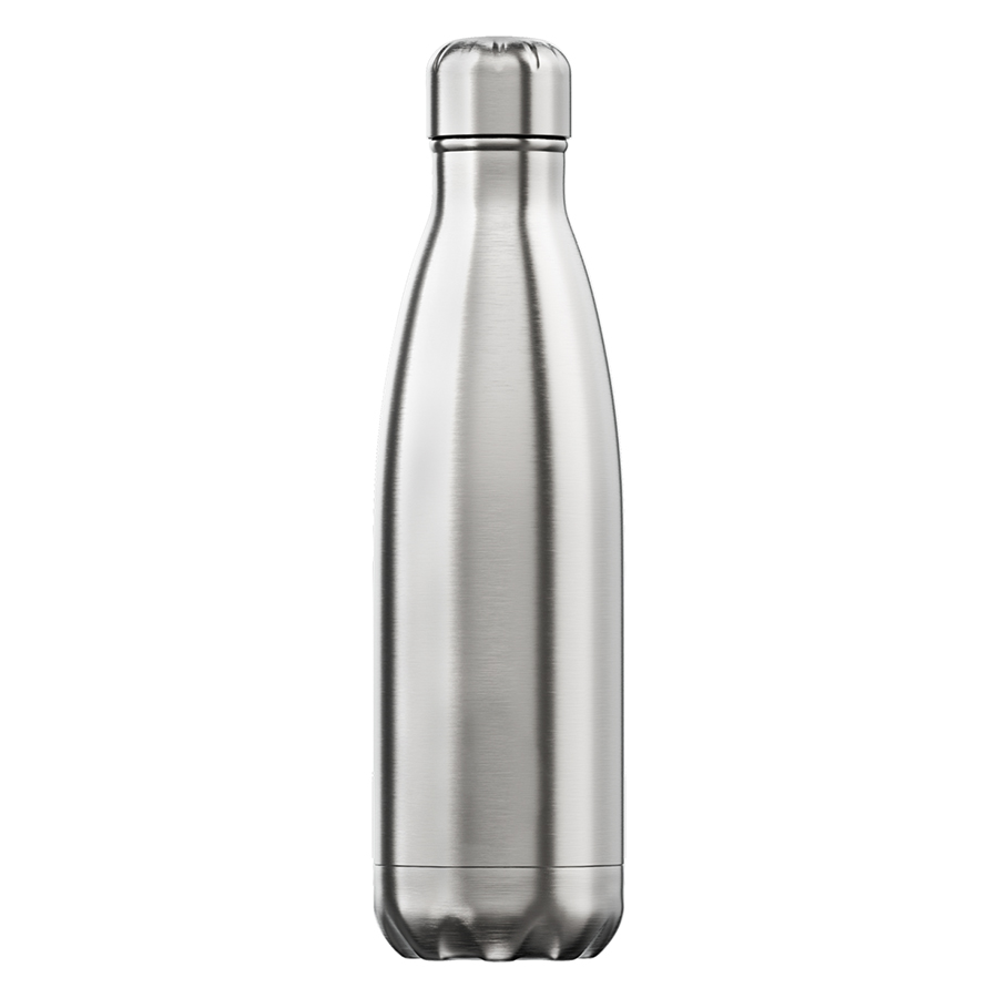 Термос 500 мл хром Stainless Steel CHILLY'S BOTTLES ДИЗАЙНЕРСКИЕ 00-3948029 Хром  - Вид №3