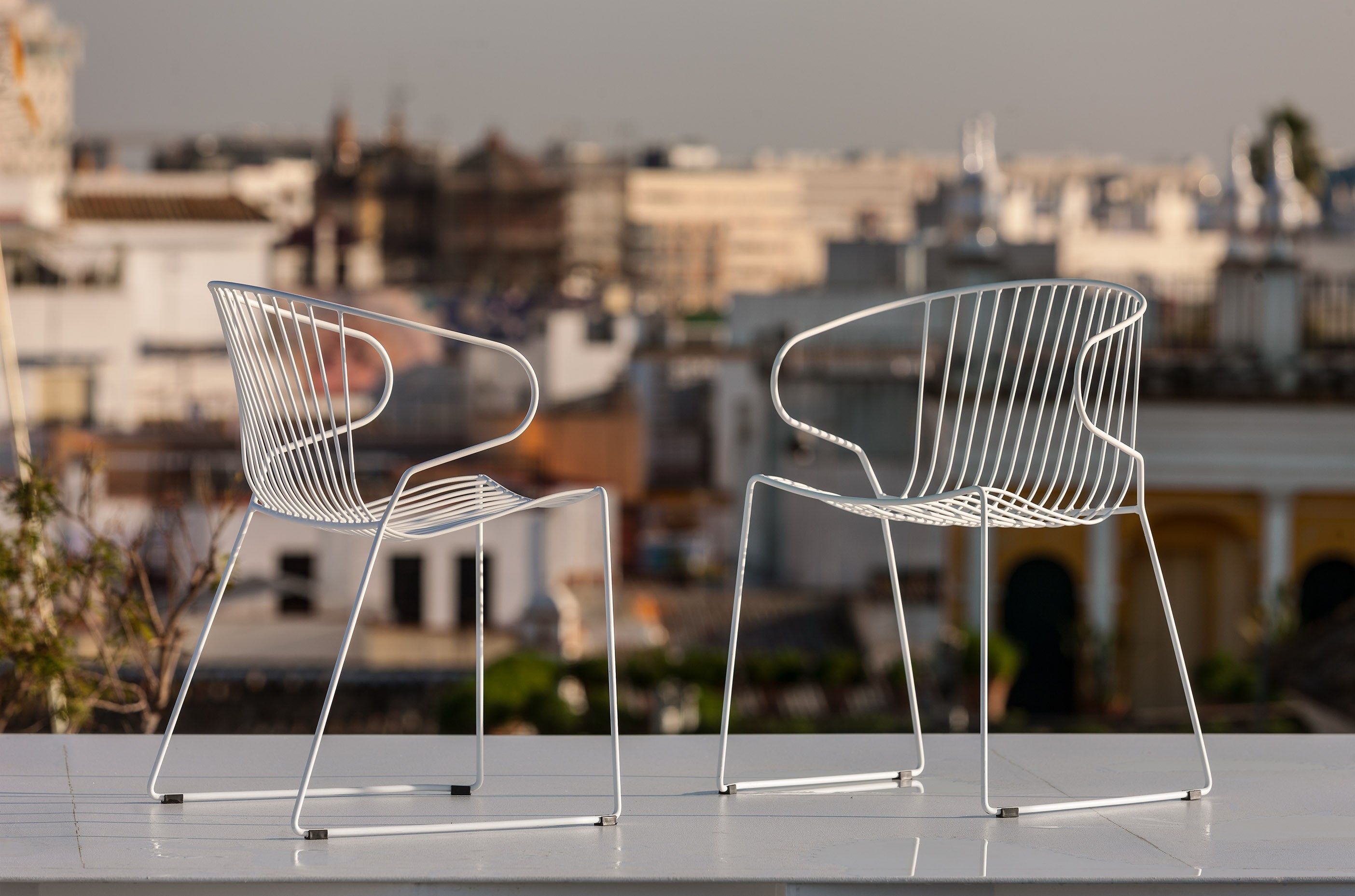 Штабелируемый стальной стул с подлокотниками iSimar Bolonia ARCH-00107047 - Вид №52