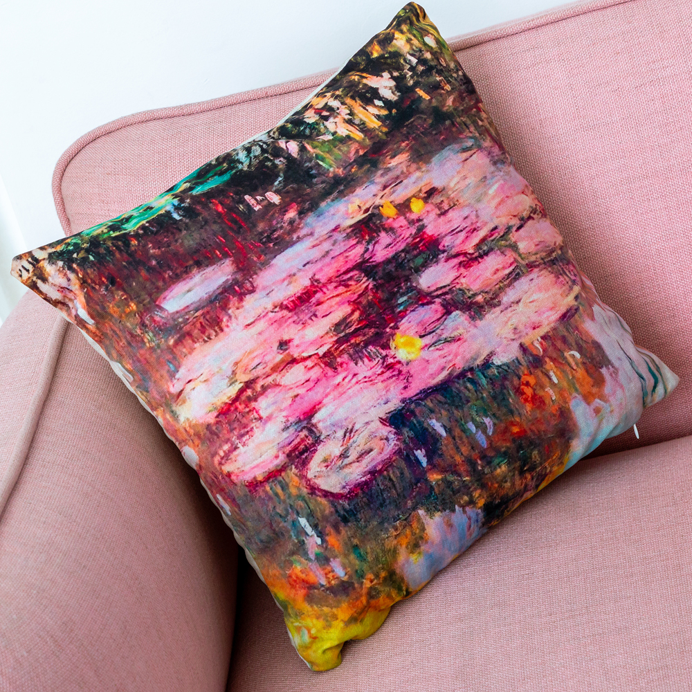 4113111 Арт-подушка «Водяные лилии, 1917» Object Desire  - Вид №1