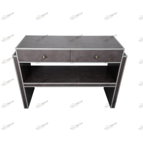 Консоль с ящиками и полкой серая Pavia PUSHA PUSHA 061006 Орех;коричневый 