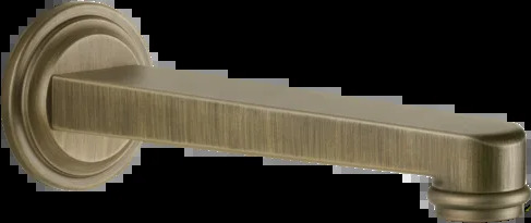 Носик для ванны 65103 713 Gessi Venti20 СТАРИННАЯ ЛАТУНЬ