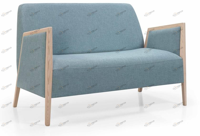 Fenabel 2-местный диван из ткани или кожи Adel sun-id-1380163