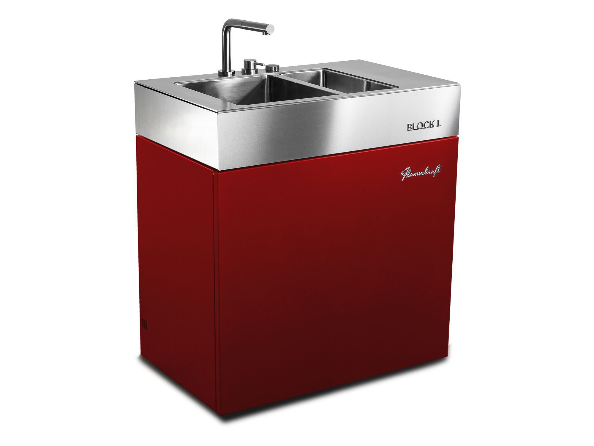 Наружная кухня из нержавеющей стали Flammkraft BLOCK L ARCH-00055477 - Вид №24