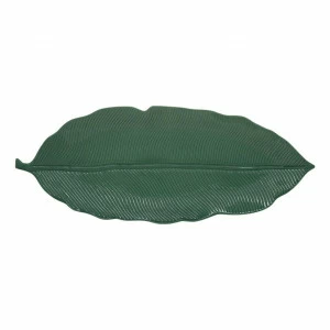 Блюдо фарфоровое сервировочное 47х16 см зеленое "Мадагаскар" EASY LIFE МАДАГАСКАР 00-3947032 Зеленый