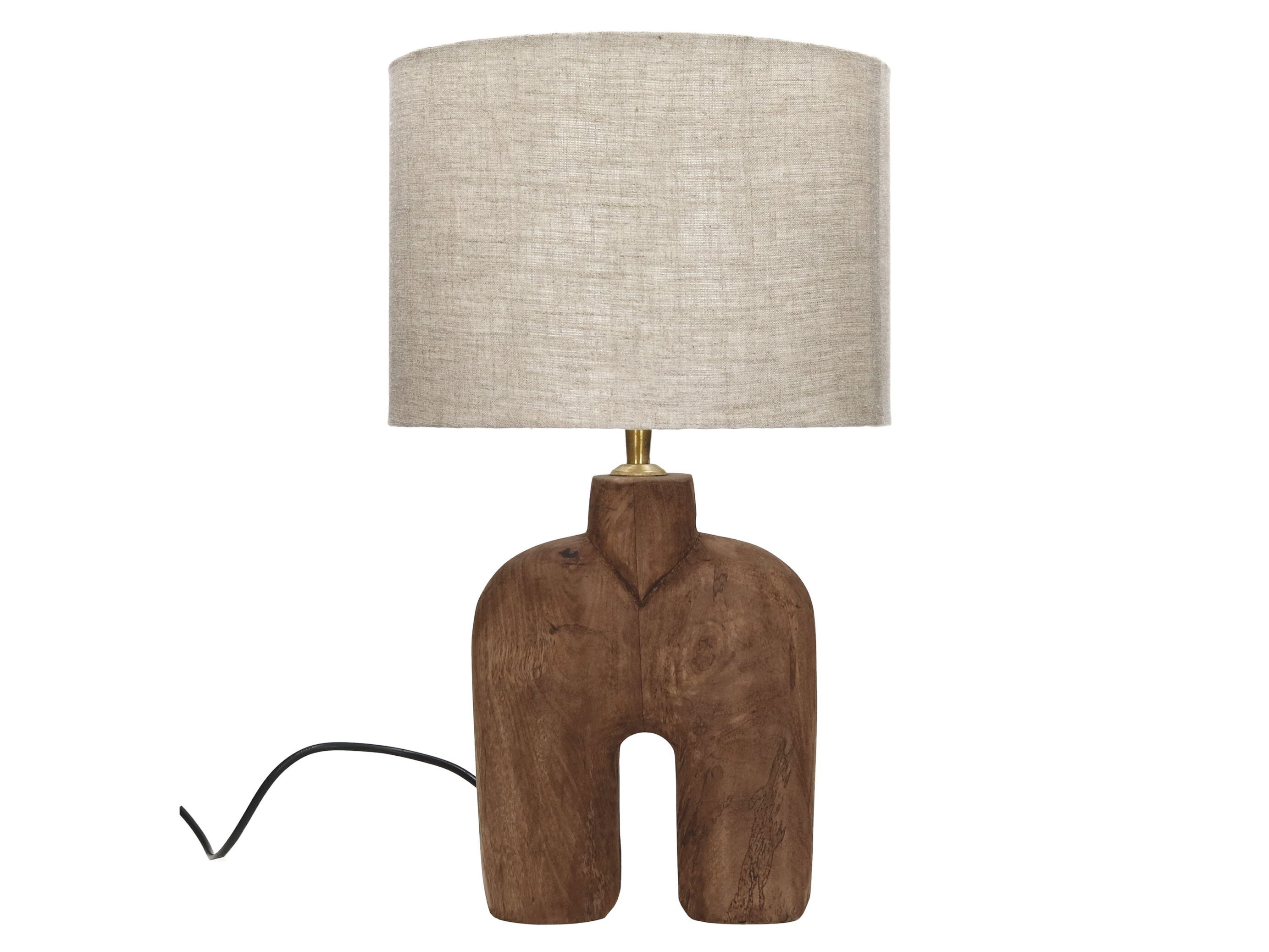 Настольная лампа из манго POMAX LAMPEDUSA ARCH-00073903 - Вид №1