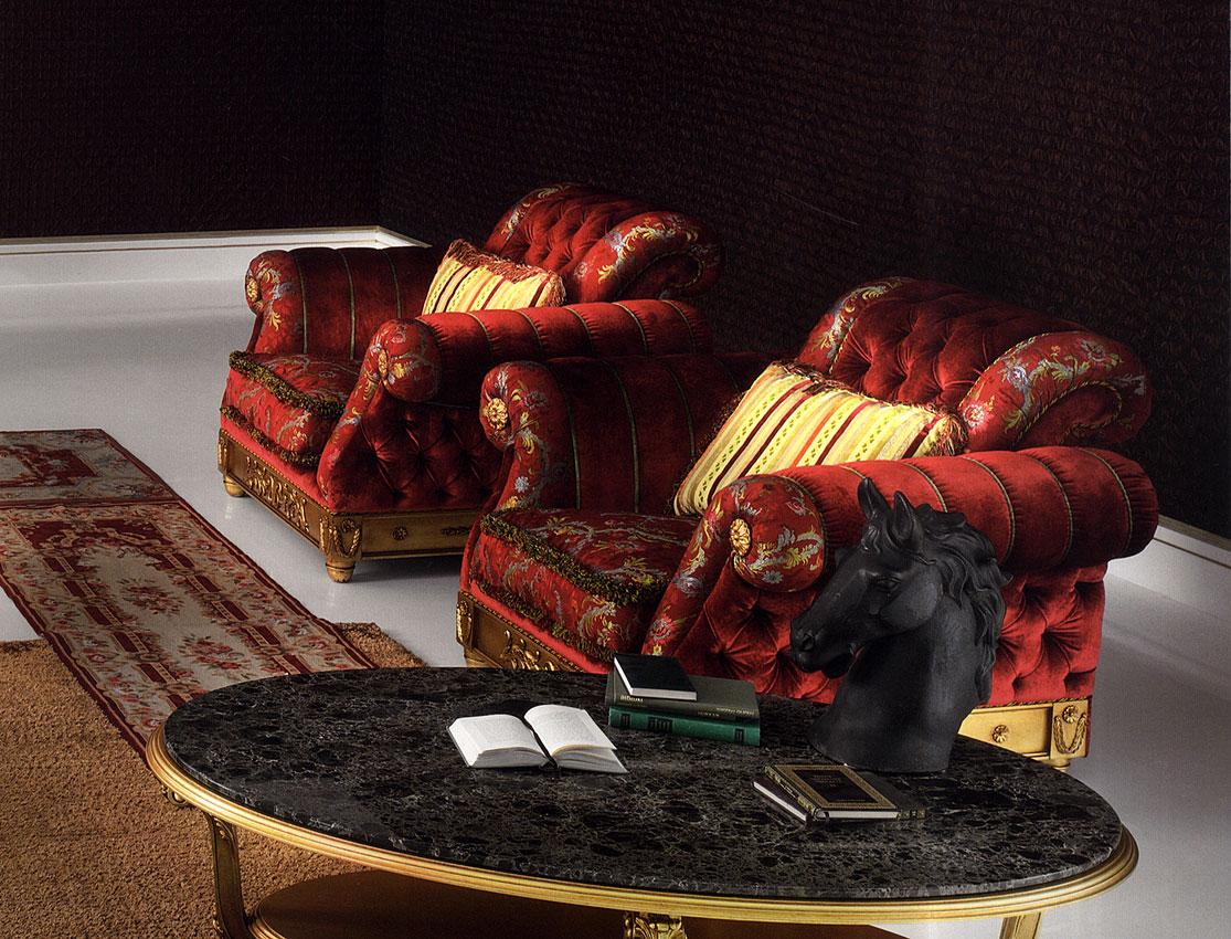 Кресло  PAOLO LUCCHETTA TIFFANY IMPERO poltrona 