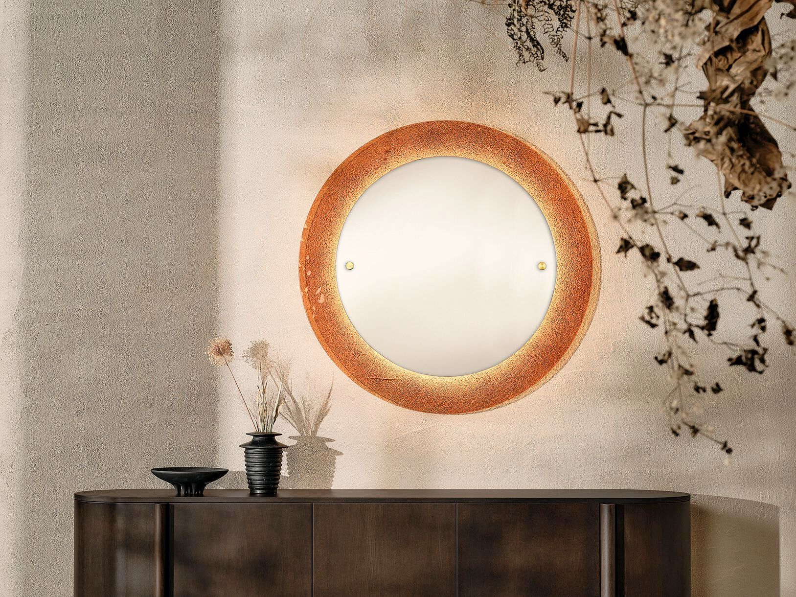 Зеркало со встроенным настенным освещением Naturedesign Главная ARCH-00148117 - Вид №1