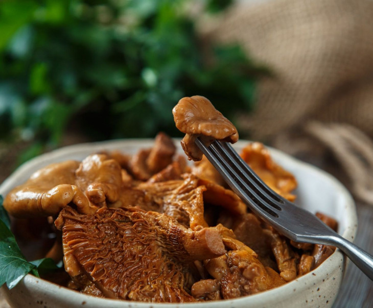 4456 Лисички маринованные Виктория Храмцова Вкусляндия  - Вид №2