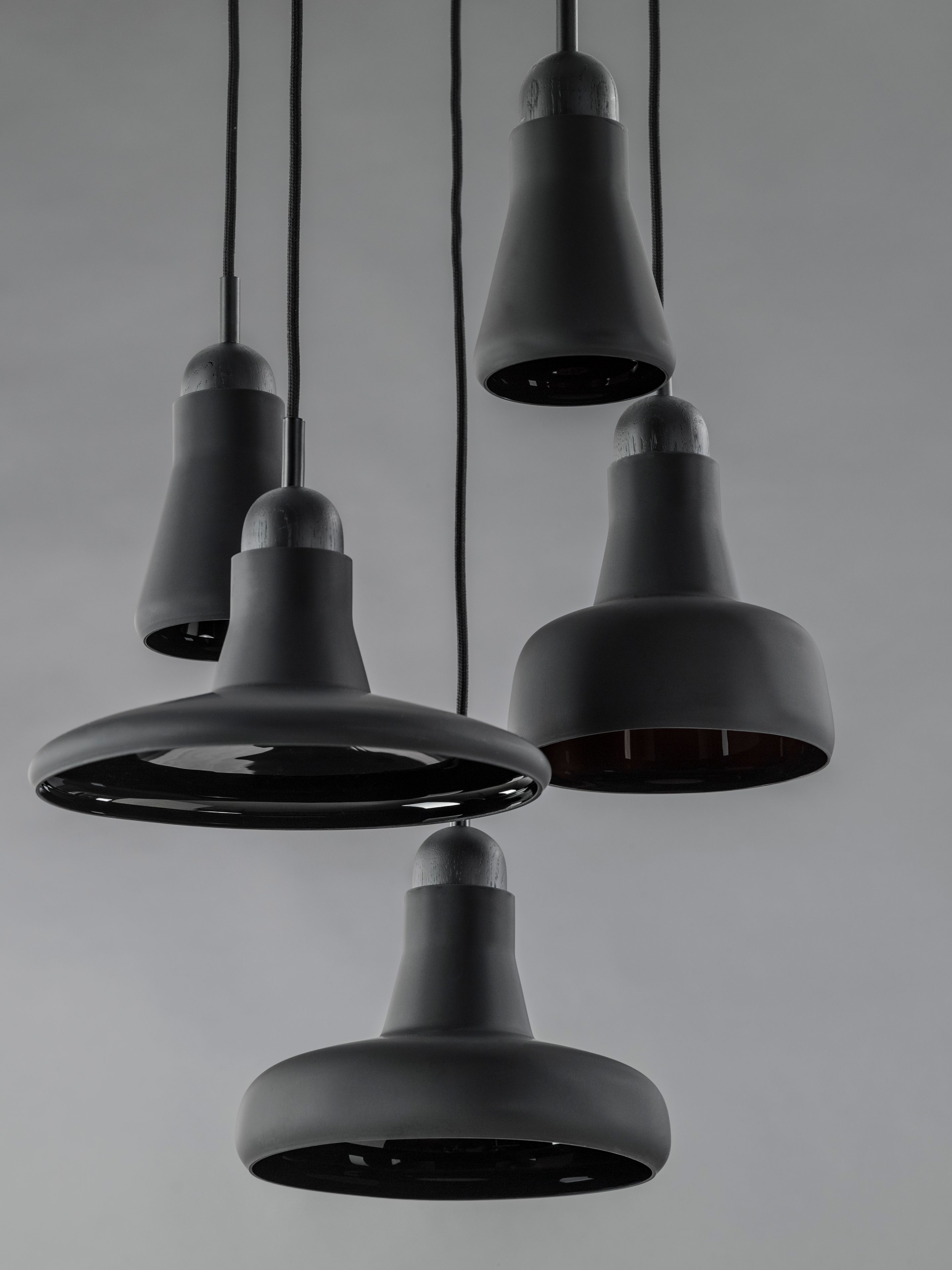 Подвесной светильник из дутого стекла с регулируемой яркостью BROKIS Тени ARCH-00150384 - Вид №40