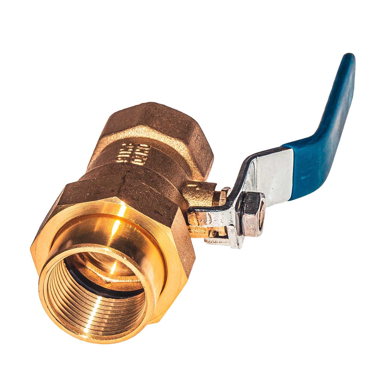 21202 Кран шаровой американка в/в 3/4" ручка, латунь LAB.Space  - Вид №4