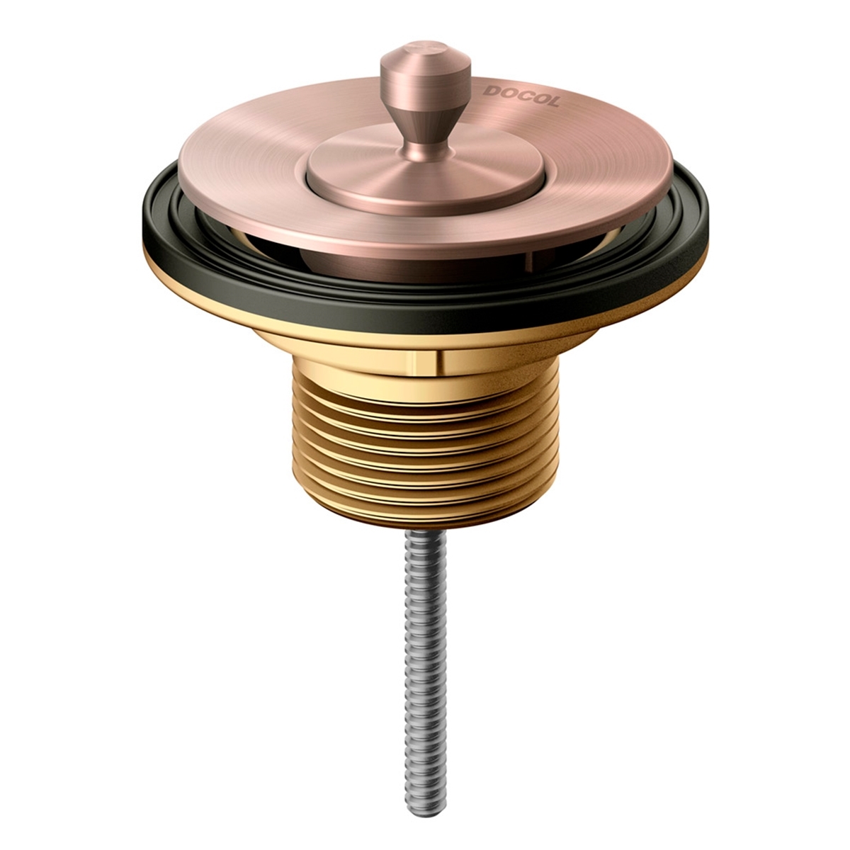 00486369 универсальный арт с колпачком из матового графитового металла Docol VÁLVULA DE SAÍDA D'ÁGUA 