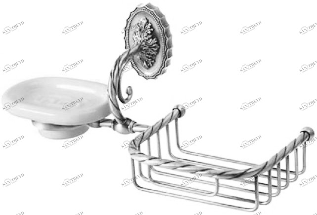 Корзина с мыльницей MIGLIORE Edera ML.EDR-60.326.CR - хром 