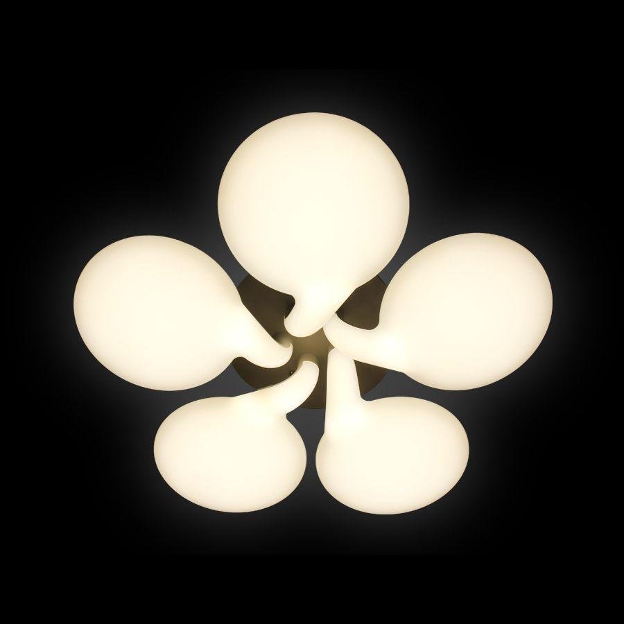 Потолочная светодиодная люстра Ambrella light Orbital Cloud FC24/5WH 180W D760 AMBRELLA LIGHT ДИЗАЙНЕРСКИЕ, ORBITAL CLOUD 220092 Белый  - Вид №2