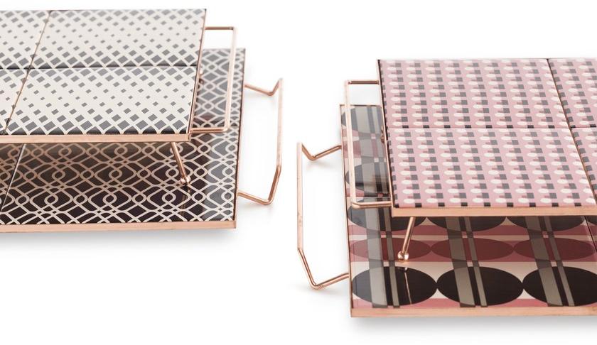 GAN Квадратный поднос из алюминия Mix&match sun-id-1393684 - Вид №54