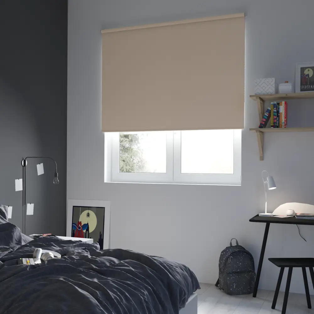 Штора рулонная блэкаут Inspire Belem 180x175 см коричневая 82689458 STLM-2090012 - Вид №8