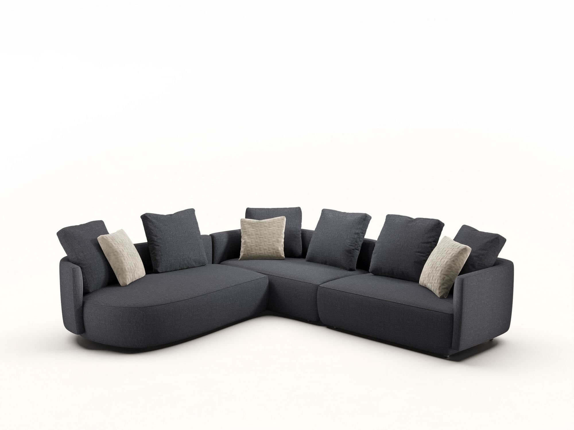 Модульный тканевый диван MisuraEmme Rosè ARCH-00066839 - Вид №22