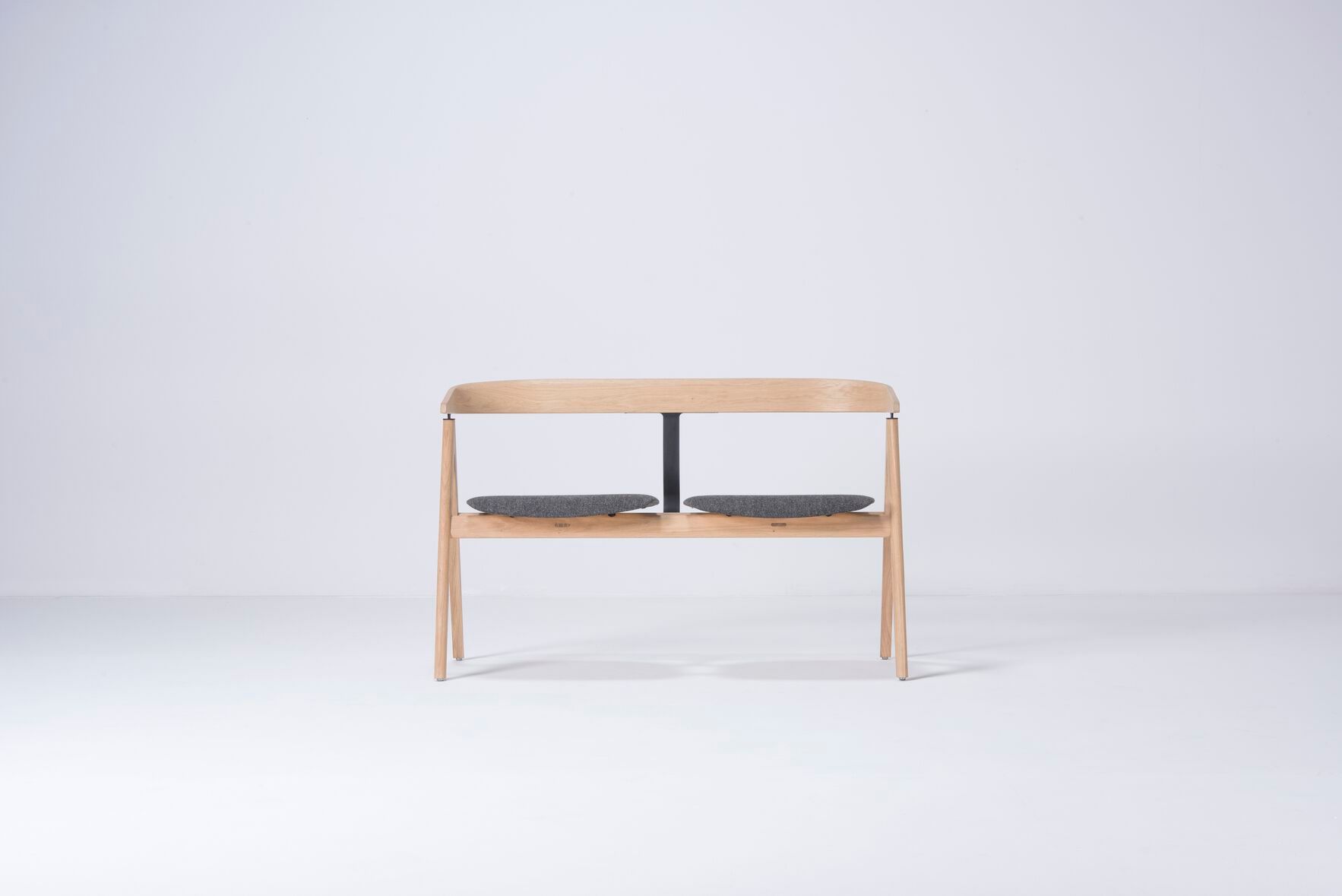 Мягкая скамейка из ткани со спинкой Gazzda Ava ARCH-00111059 - Вид №4