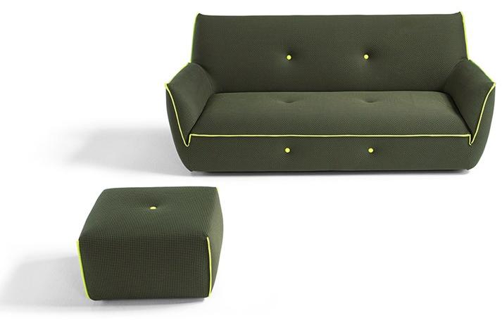 Egoitaliano Диван из эластичной ткани Yuki sun-id-1395624 - Вид №3