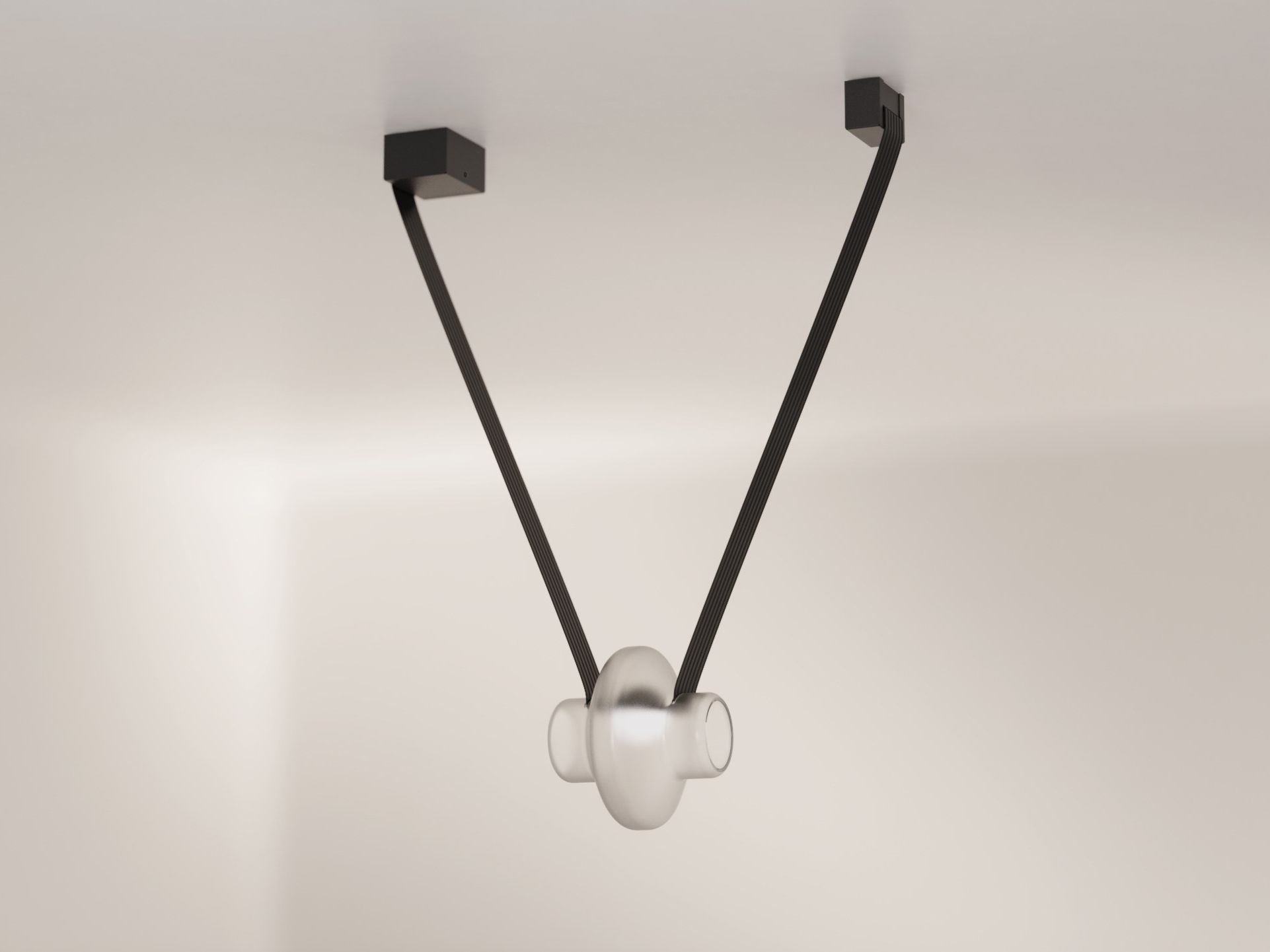 Алюминиевый и стеклянный светодиодный подвесной светильник Darmes Etat-des-Lieux ARCH-00001683