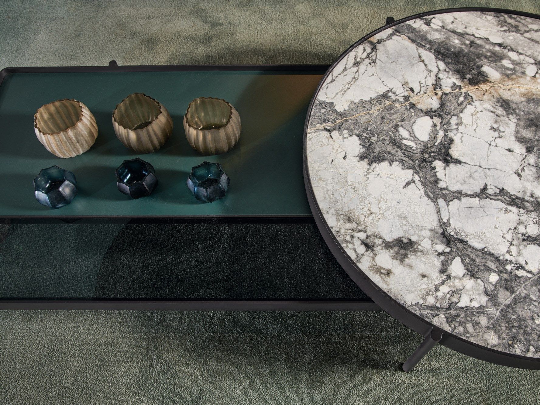 Деревянный низкий прямоугольный журнальный столик Cantori VALLEY ARCH-00088550 - Вид №4