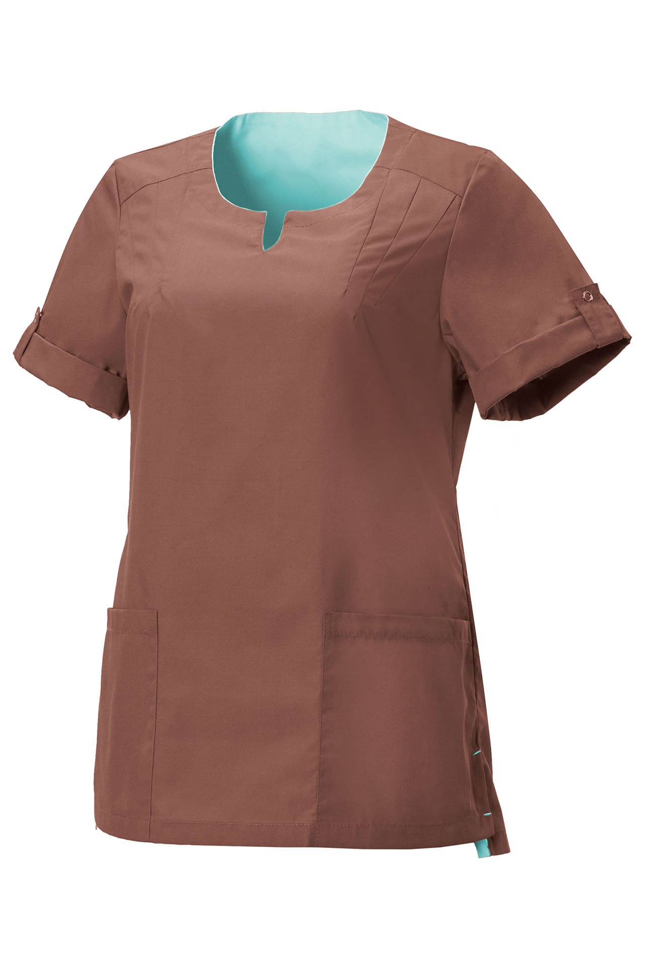 5043390 Костюм женский шоколадный GVENN  Медицинская одежда  размер 52-54/158-164  - Вид №1