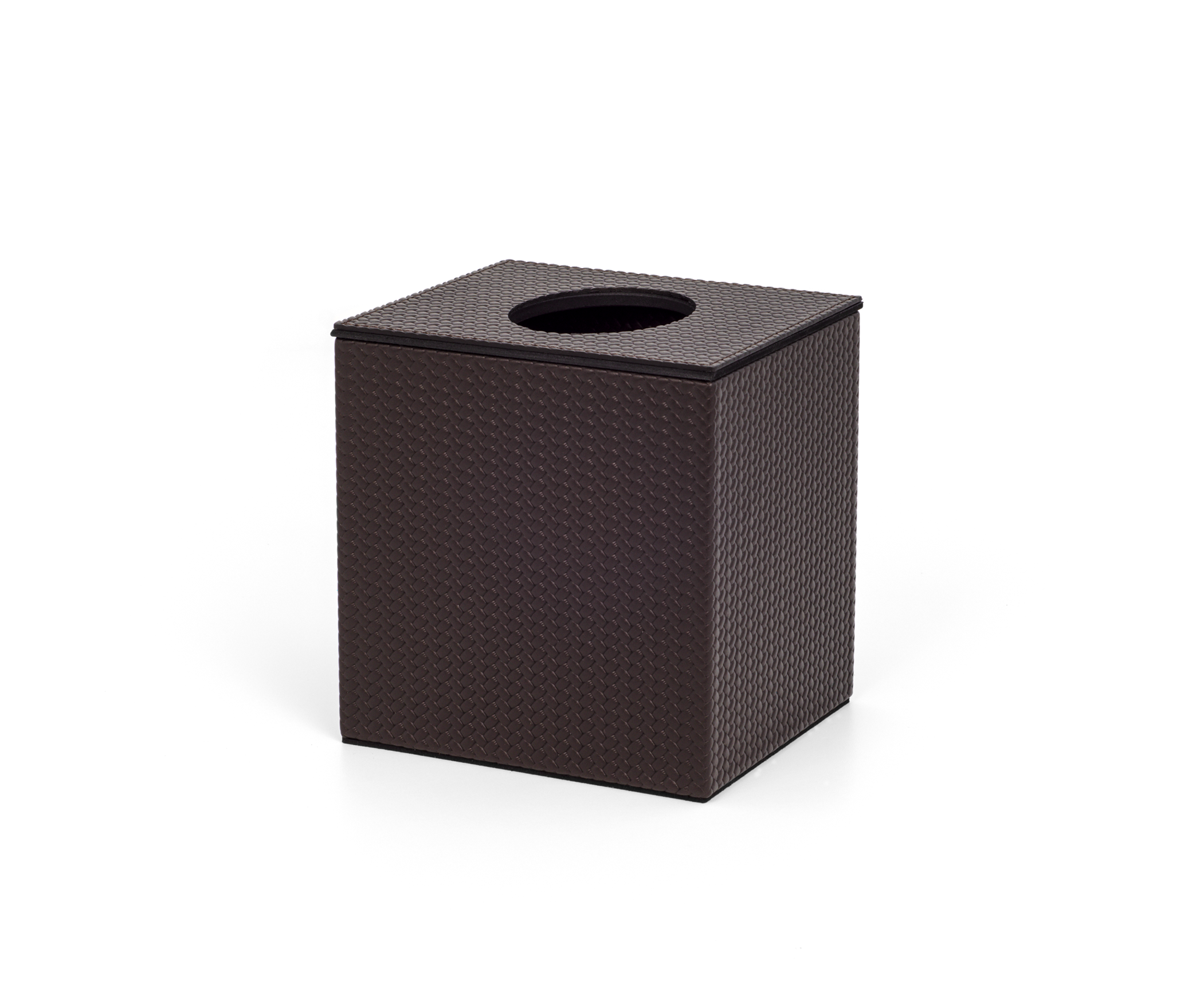 Квадратная коробка для салфеток с магнитной крышкой - 12,2X10,7XH12,5 см / зернистая кожа_верблюжья Pinetti 00.1582.029.011 - Вид №3