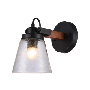 Бра Spartacus, цвет чёрный/прозрачный