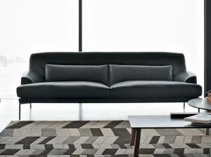 Tacchini Кожаный диван Montevideo