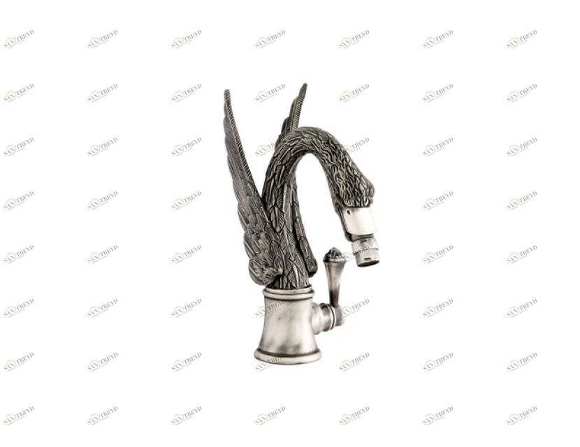 039463.000.30 Прогрессивный смеситель для биде monolever Античная латунь Mestre Swan