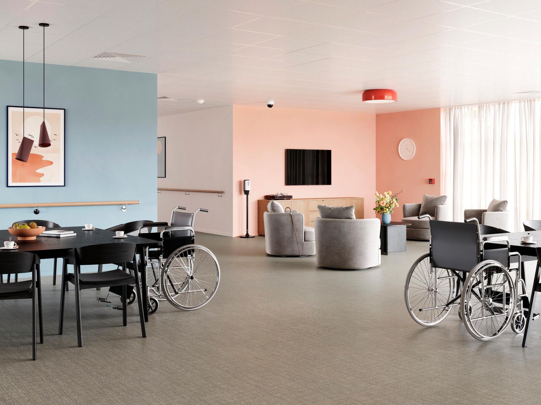 Нескользящий виниловый пол с эффектом ткани BEAUFLOR Xtreme ARCH-00077812