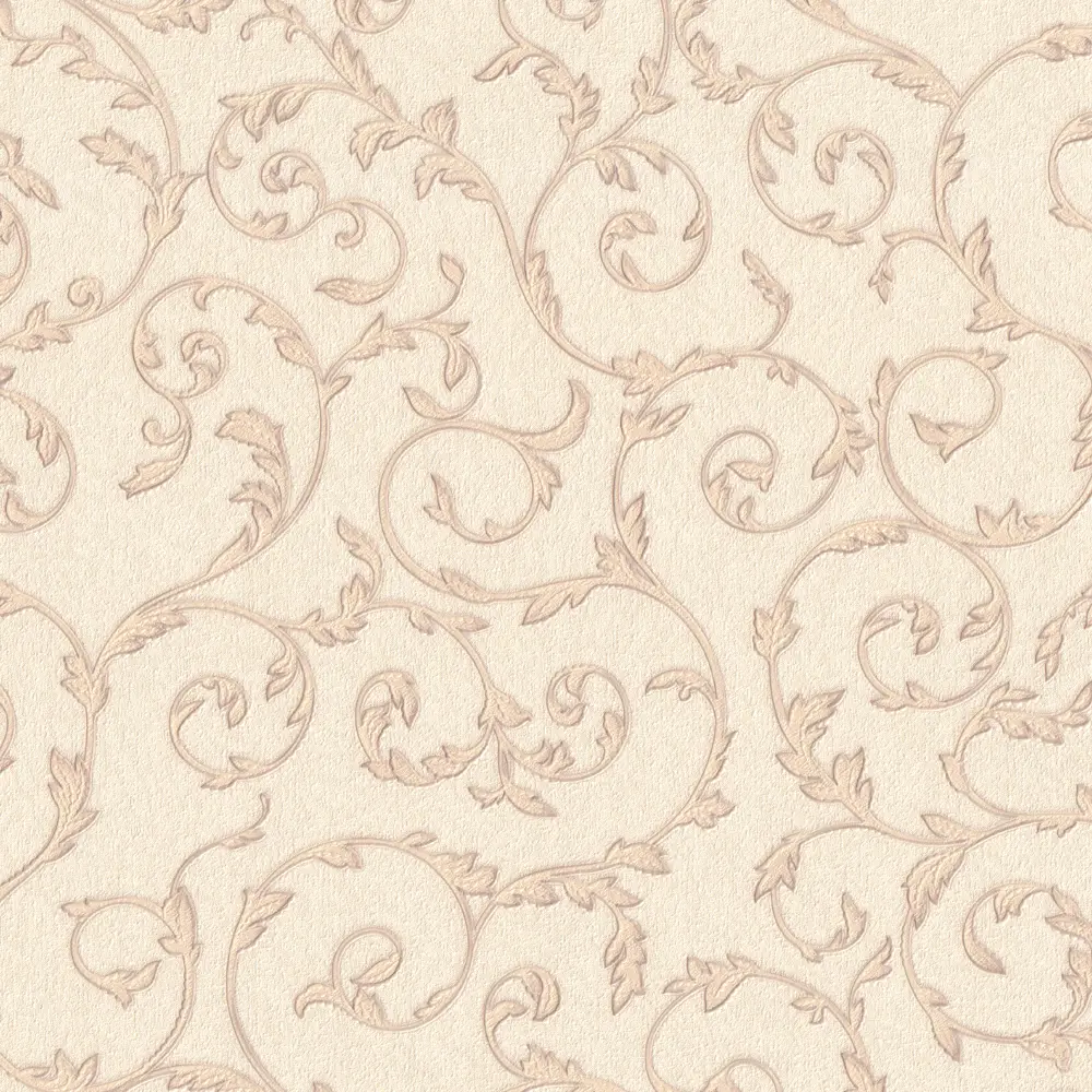 Обои флизелиновые Euro Decor Chloe бежевые 1.06 м 6007-01 83684891 STLM-2126100 - Вид №1