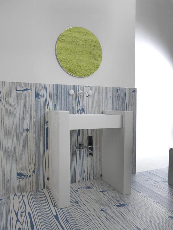 BXLACOL80BW13 Напольная раковина стоящая GSG CERAMIC BOX - Вид №2