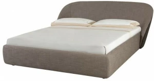 Tonin Casa Двуспальная кровать из ткани с мягким изголовьем Mama